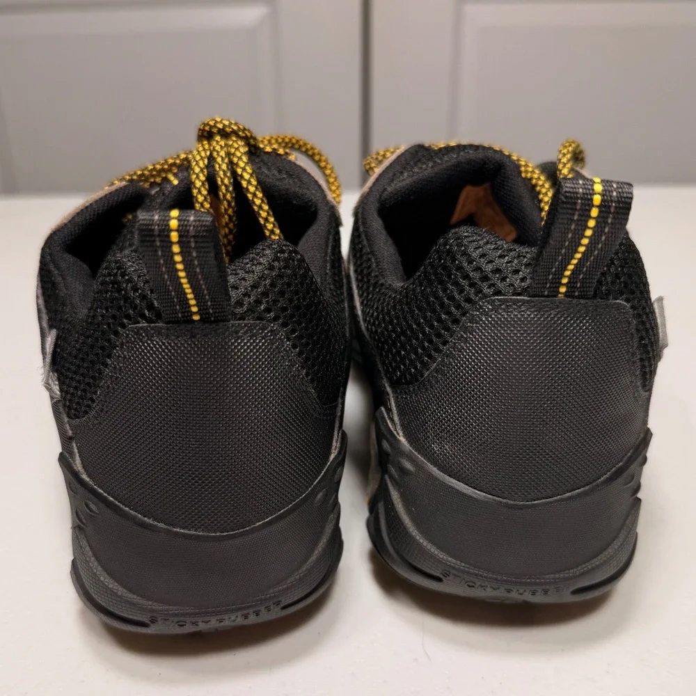 Merrell Mens Boulder Old Gold Hiking Shoes Waterproof Trail Sneakers Size 8.5